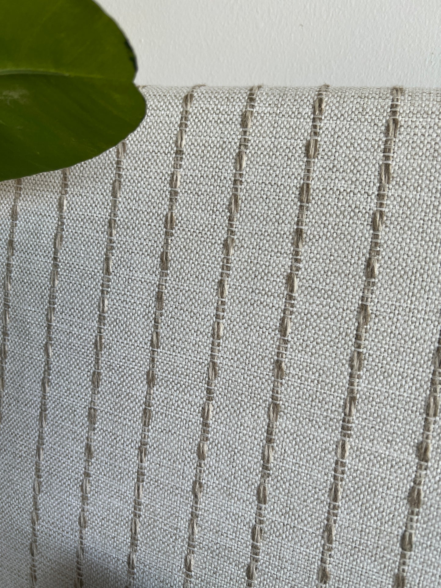 Custom Performance Grain Headboard Slipcover