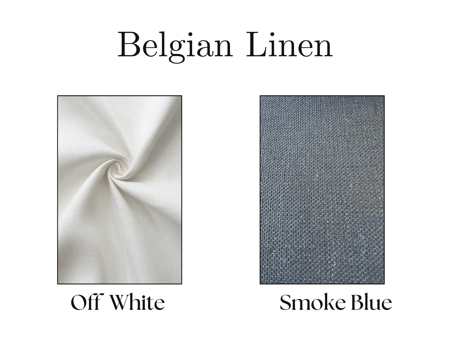 Belgian Linen Headboard Slipcover