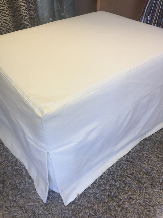 Custom Ottoman and Daybed slipcovers