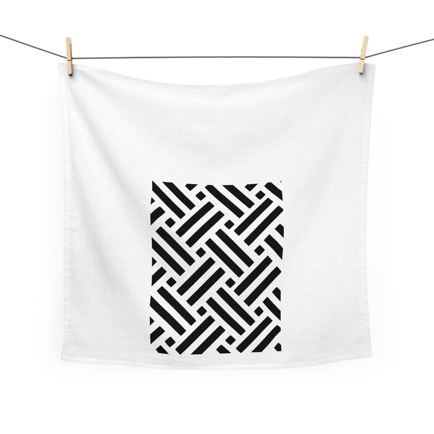 Ferra Metro Black Tea Towel