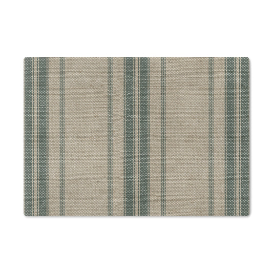 Rustic Stripe Cutting Board - Farmhouse Kitchen Decor - Perfect Gift for Home Chefs