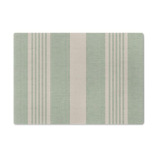 Green Farmhouse Grain Cutting Board