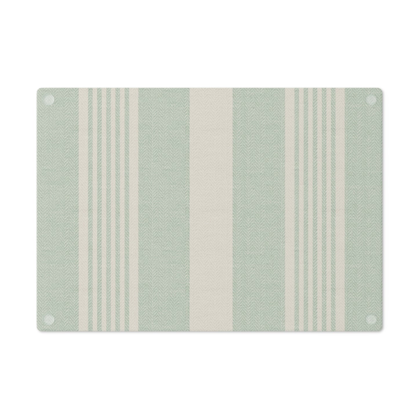 Green Farmhouse Grain Cutting Board