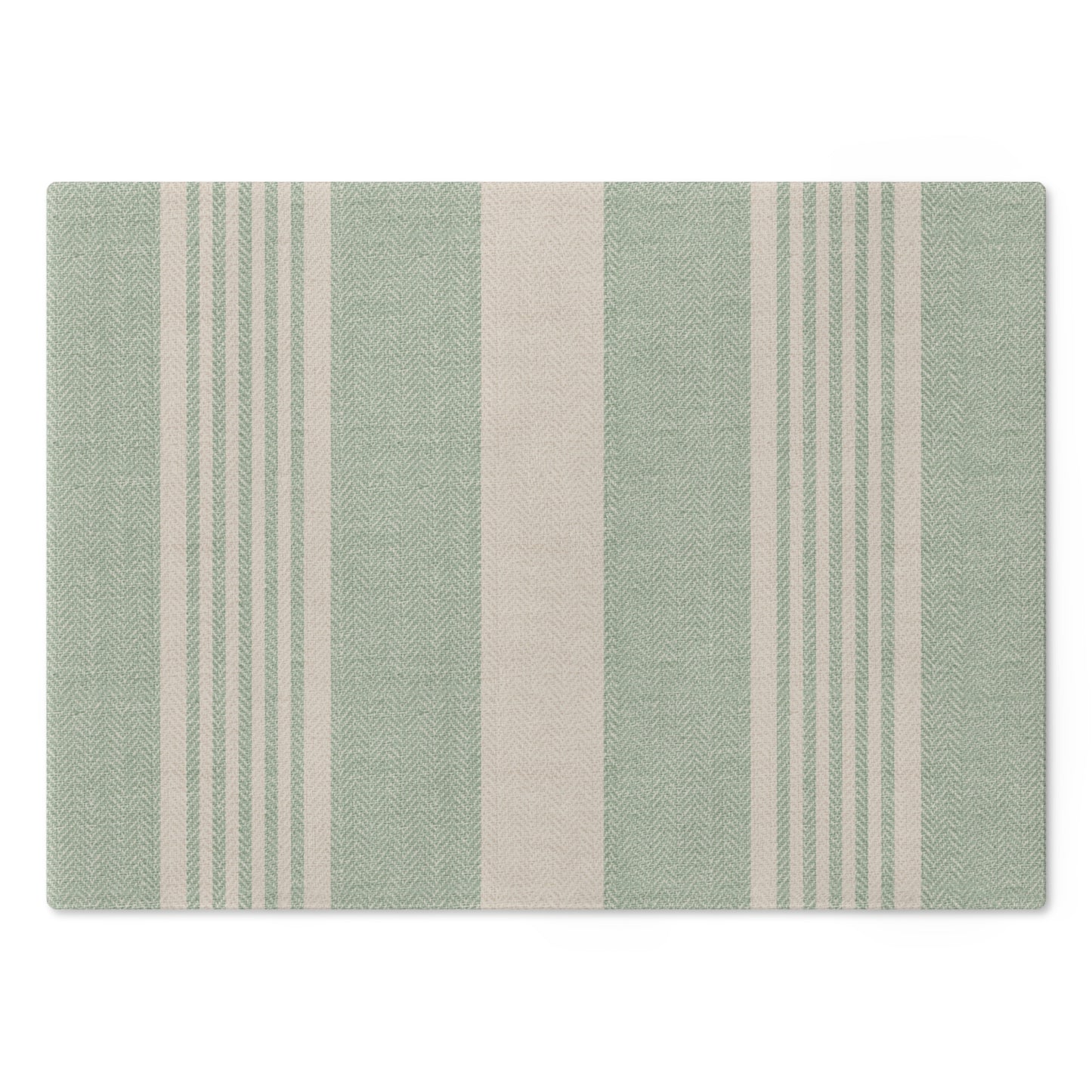 Green Farmhouse Grain Cutting Board