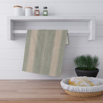 Chic Stripe Cotton Tea Towels - Modern Kitchen Decor