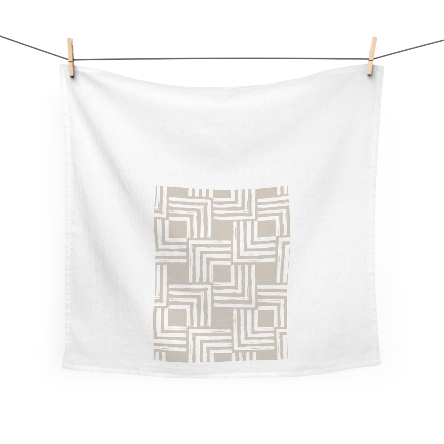 Squared up Tea Towel