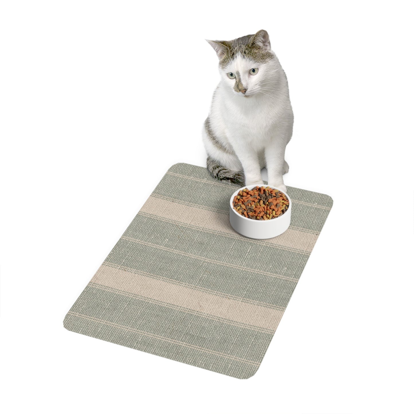 Stylish Farmhouse Pet Food Mat (12x18)