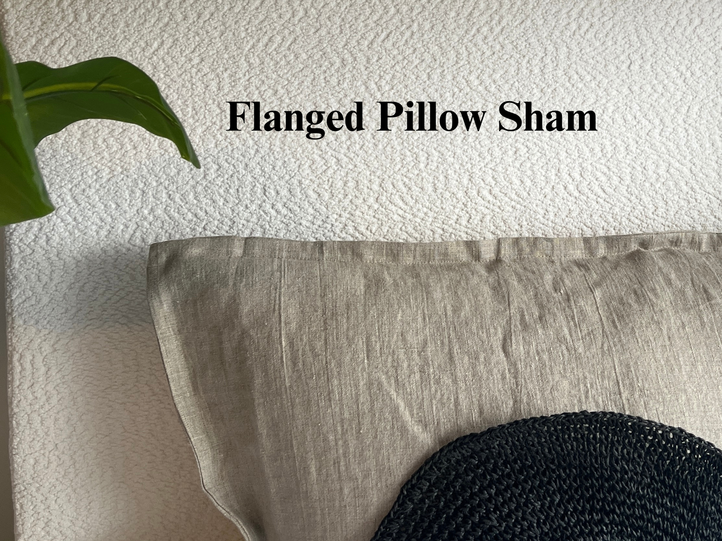 Custom Bed Shams and Neckrolls