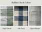 Cottage Ticking Sink Skirt
