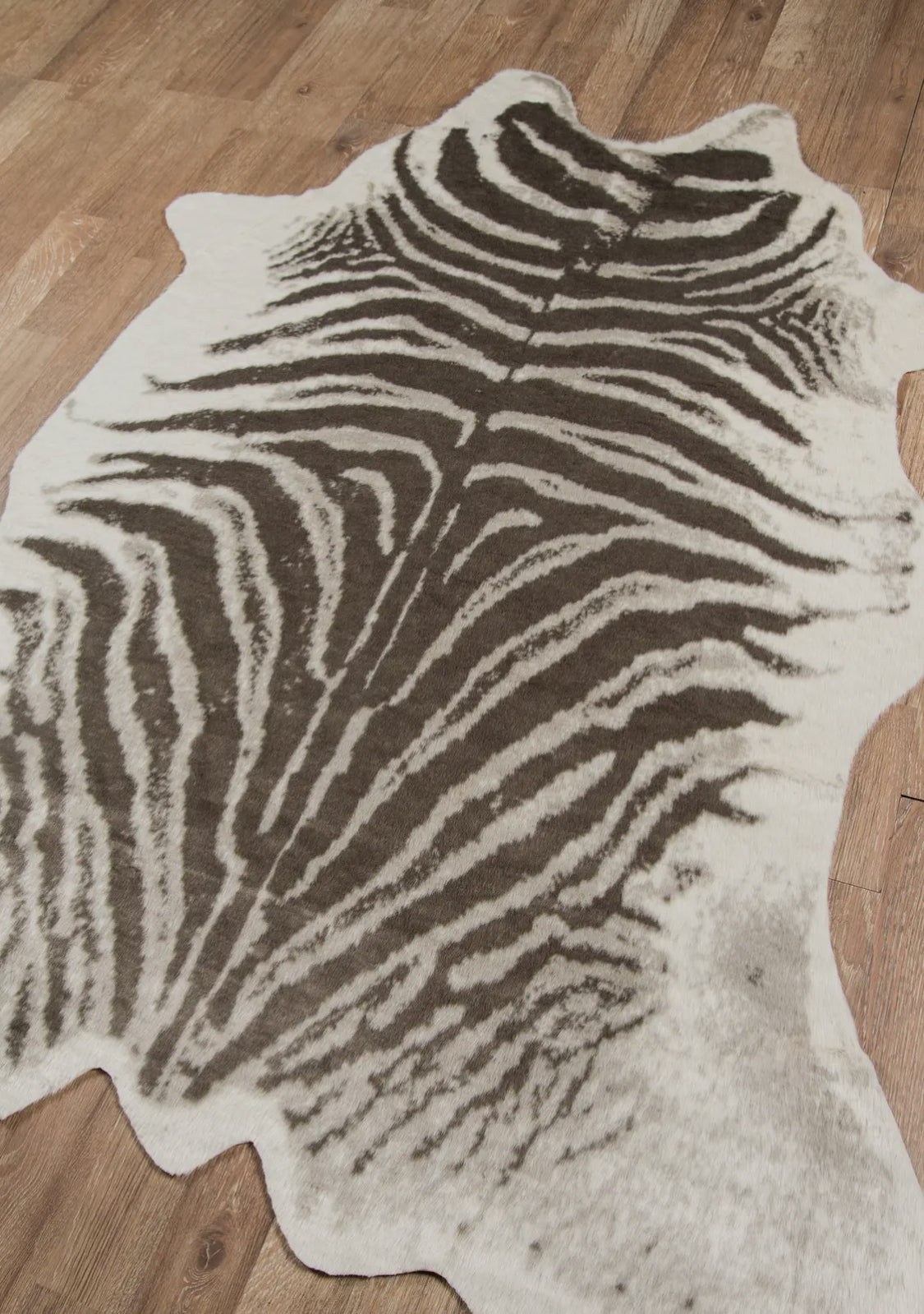 Acadia Zebra  Faux Hide Rug