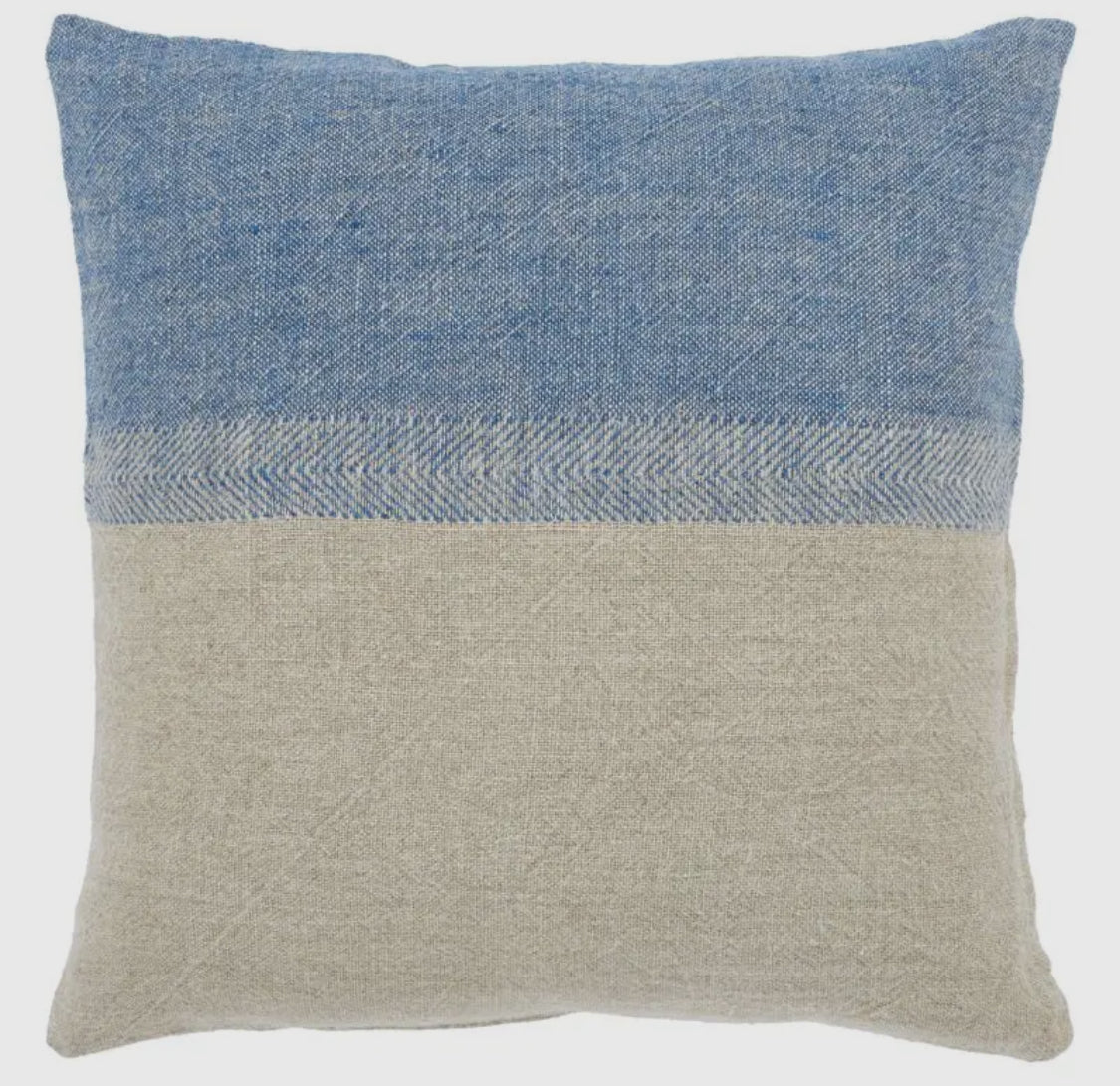 Yarn Dyed Linen Pillows 20 x 20