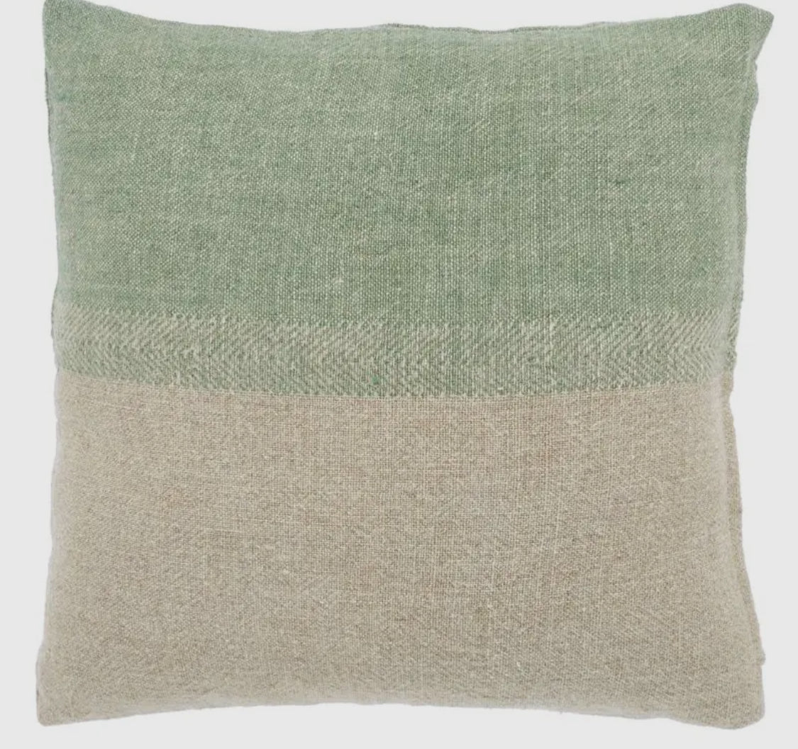 Yarn Dyed Linen Pillows 20 x 20