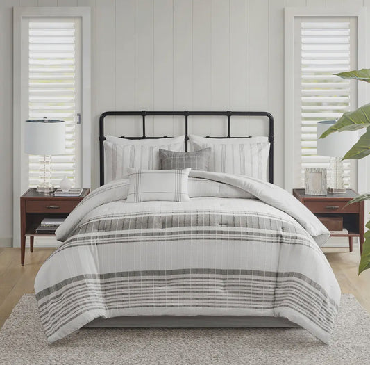 Modern Farmhouse Duvet Cover Set or Comforter Set