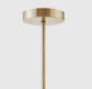 Modern Gold 6-light Contemporary Chandelier