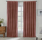 Plush Velvet Curtain lined Panel