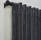 Plush Velvet Curtain lined Panel