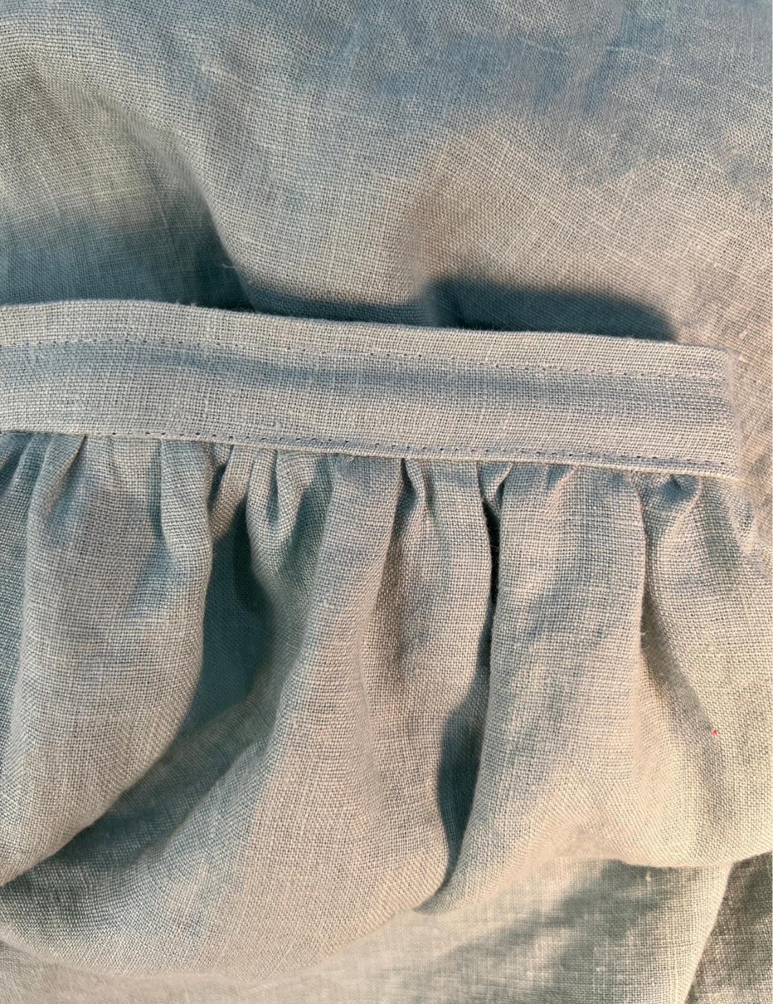 Linen Sink Skirt