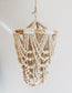 Boho Beach Bead Chandelier