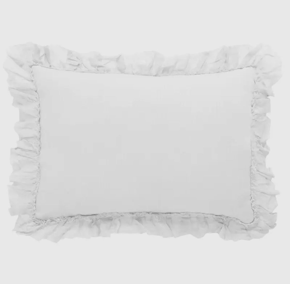 Belgian Linen Ruffle Duvet Cover