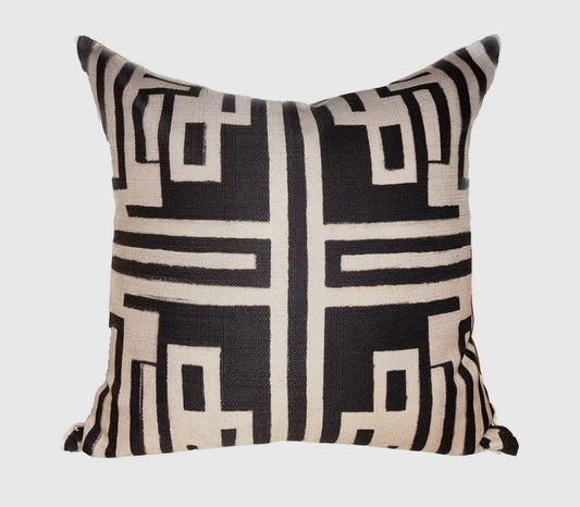 Modern Linen Boho Pillow