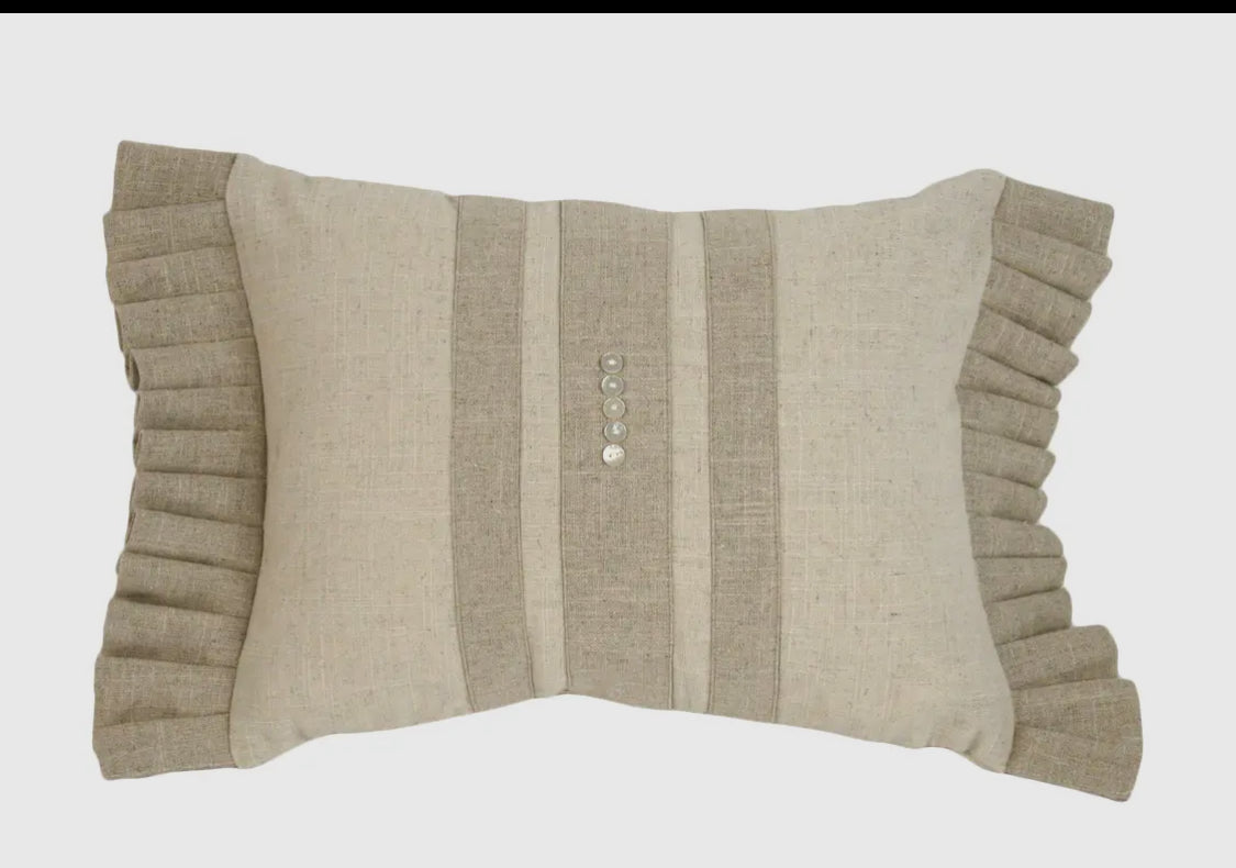 Linen Farmhouse Pillow