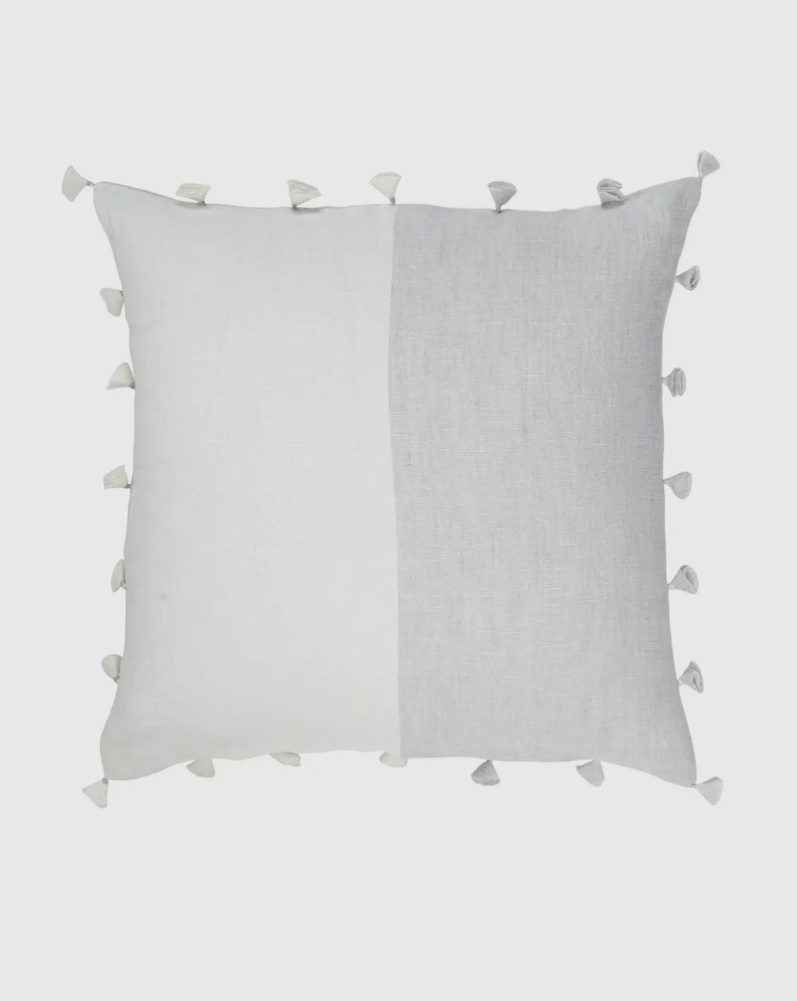 Soft Linen Tassels Pillow