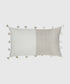 Soft Linen Tassels Pillow