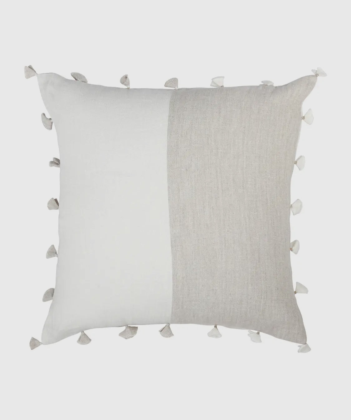 Soft Linen Tassels Pillow