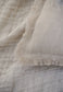 Frayed Edge Linen Pillow