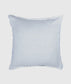 Sky Blue Cross dye Linen Pillows