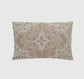 Natural Tan Paisley lumbar Throw Pillow