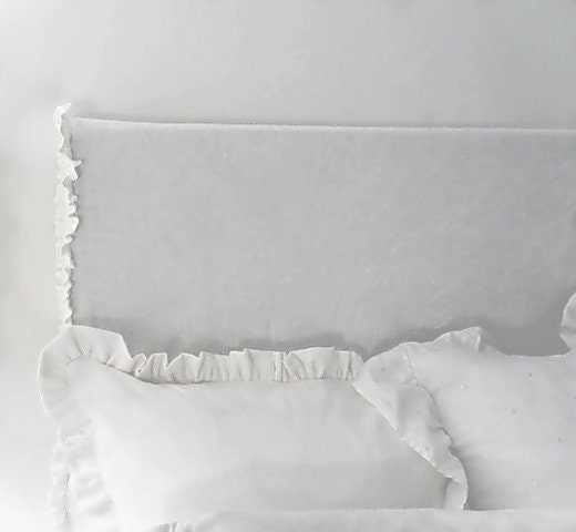 Ruffle Headboard Slipcovers