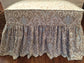 Custom Ottoman with Gathered skirt