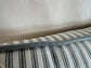 Stripe Ticking Pillow Covers with a contrasting welt cording