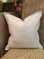 Flanged 100% Washed Linen Pillow Covers